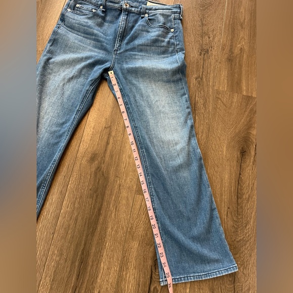 Rag & Bone Nina High Rise Ankle Flare in Poppy Size 31 - Picture 10 of 12